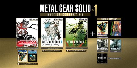 nintendo metal gear box cover|Metal Gear Solid: Master Collection Vol.1 box covers .